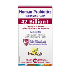 New Roots Human Probiotics 42 Billion + (30 V-Caps)