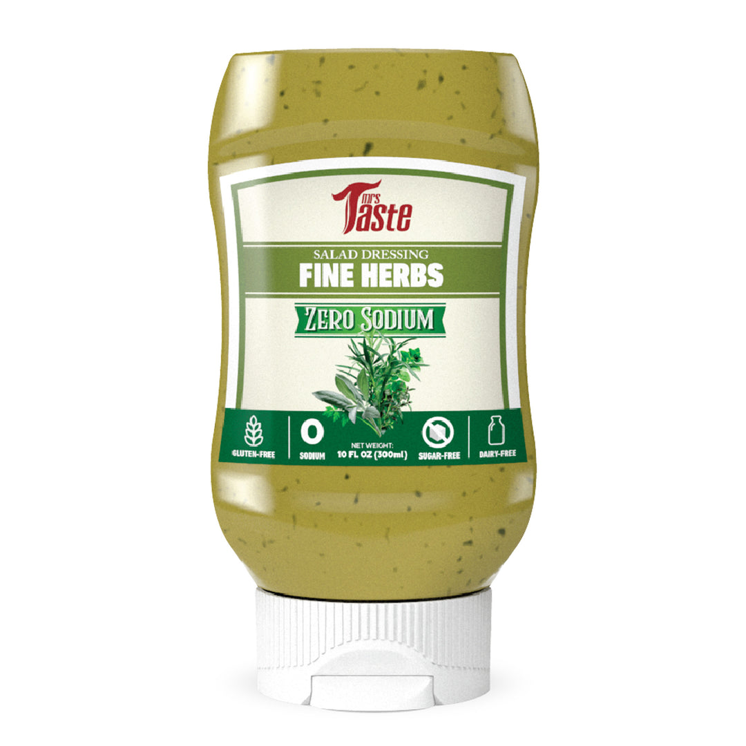 Vinaigrette aux fines herbes Mrs. Taste zéro calorie (300 ml) 