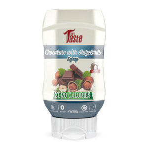 Mrs. Taste Zero Calories Chocolate Hazelnuts Syrup (355g)