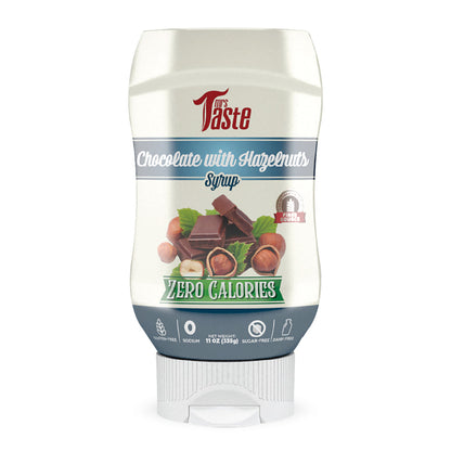 Sirop de chocolat et noisettes zéro calorie Mrs. Taste (355 g) 