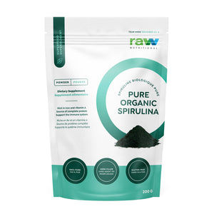 Spiruline biologique pure et nutritionnelle crue (28 portions) 