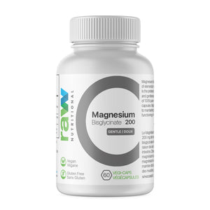 Magnésium brut nutritionnel Bys-Glycinate (60 gélules)