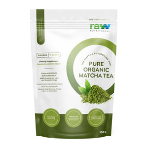 Thé Matcha biologique cru et nutritif (150 g) 