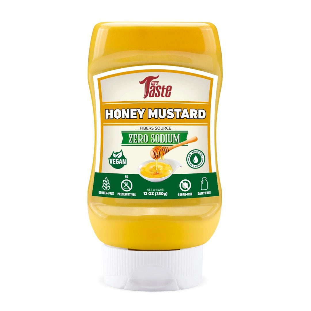Sauce moutarde au miel zéro calorie Mrs. Taste (350 g) 