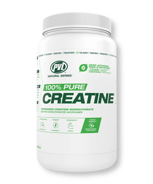 PVL 100% Pure Creatine - Micronized Creatine Monohydrate Unflavoured