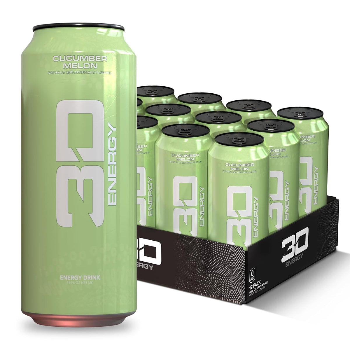 3D Energy Drink Case 12/cans