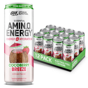ESSENTIAL AMIN.O. ENERGY+ Electrolytes Sparkling 12/Cans