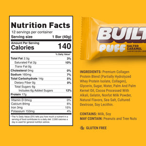 Built Puff Protein Bars (12 Bars)
