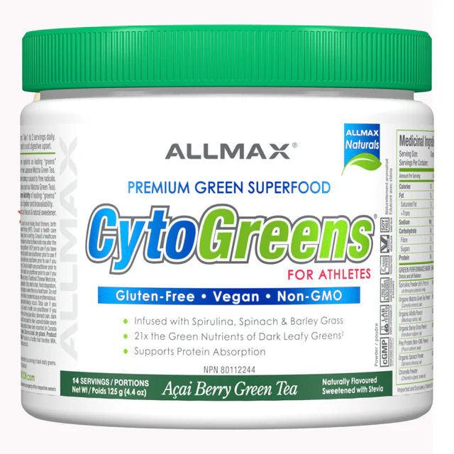 Allmax CytoGreens Premium Superfood (14 Servs) - Best Before 08/2026