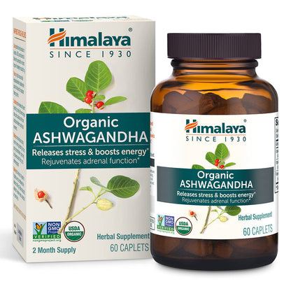 Himalaya Organic Ashwagandha (60 Tabs)