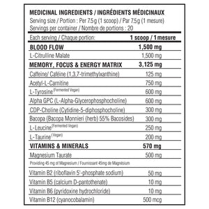 Croyez au carburant cérébral (20 portions)