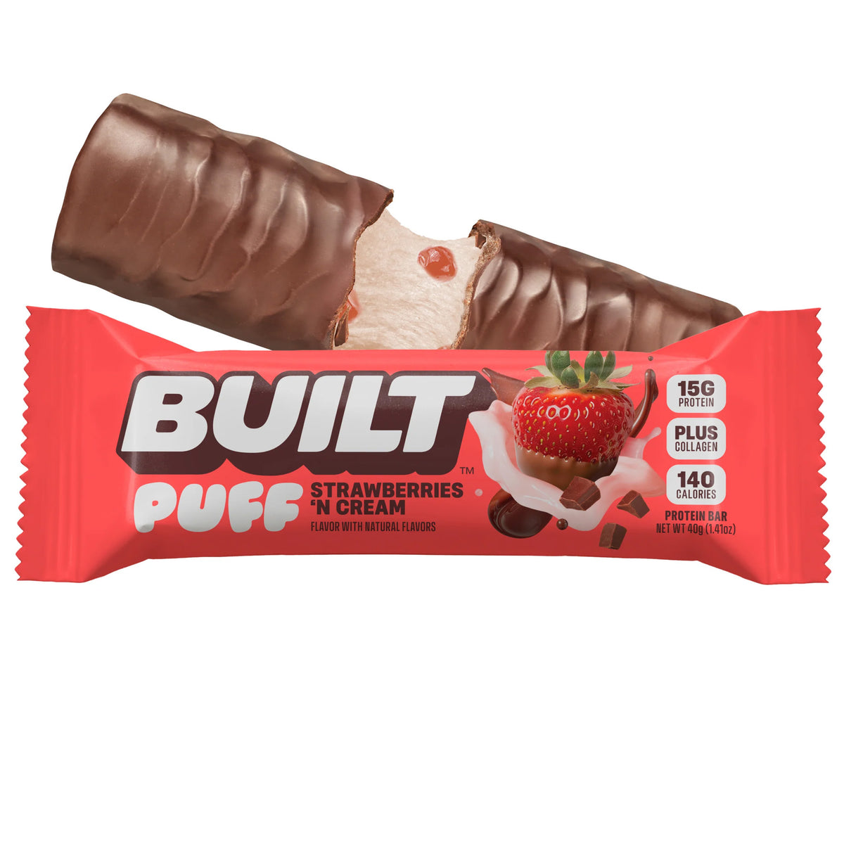Built Bar Built Puff Protein Bars (12 Bars)