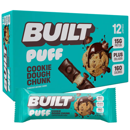 Barres protéinées Built Puff (12 barres)