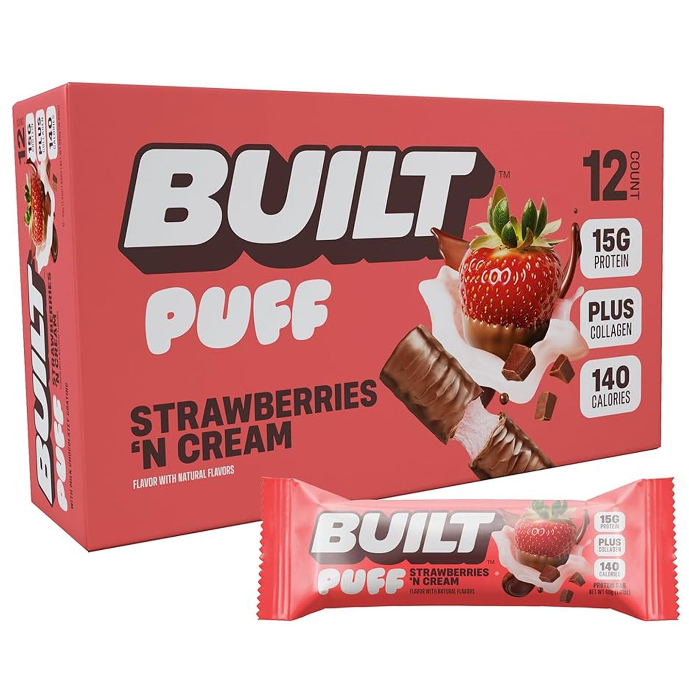 Built Puff Protein Bars (12 Bars)
