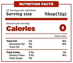 Mrs. Taste Zero Calories Chocolate Syrup (335g)