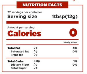 Mrs. Taste Zero Calories Barbecue Spicy Sauce (350g)