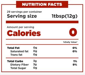 Mrs. Taste Zero Calories Ketchup Spicy Sauce (350g)