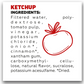 Sauce ketchup zéro calorie Mrs. Taste (350 g) 