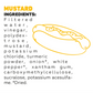 Sauce moutarde zéro calorie Mrs. Taste (350 g) 