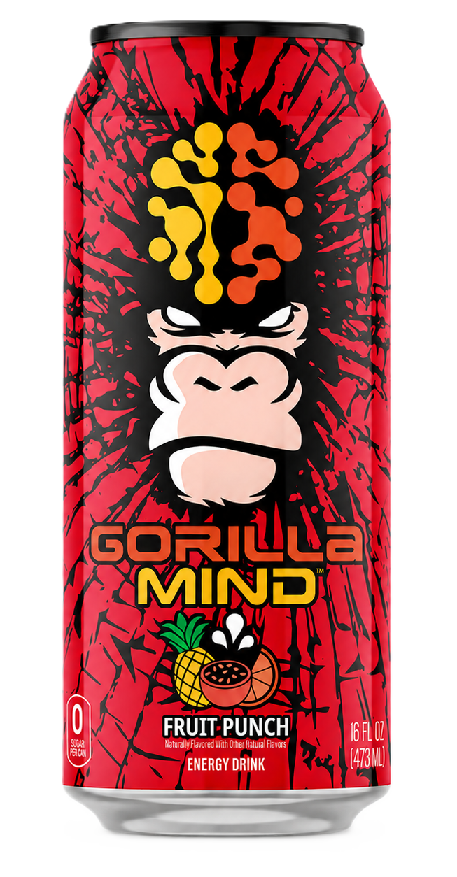 Boisson Énergisante Gorilla Mind (1 Canette)