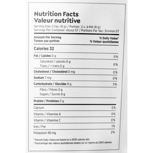 Sucre de coco biologique pur et nutritif cru (300 g)