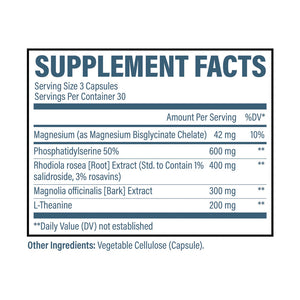 Soutien au cortisol Revive (90 capsules) 