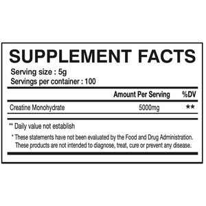 Intel Labs Creatine Monohydrate (100 Servs)
