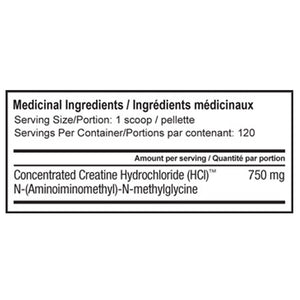 Créatine HCL de SD Pharmaceuticals (120 portions)