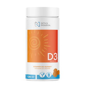 Nova Pharma Bonbons Vitamine D3 (120 Bonbons)