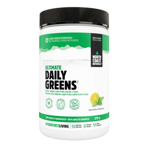 Compléments alimentaires quotidiens Ultimate Greens de North Coast Naturals (270 g)