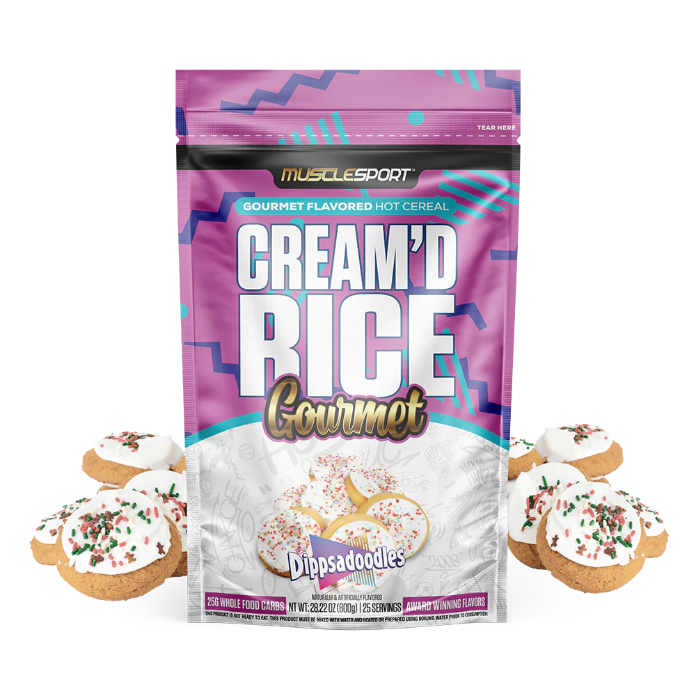 Muscle Sport Cream'd Rice Gourmet - Hot Cereal - 25 Servings