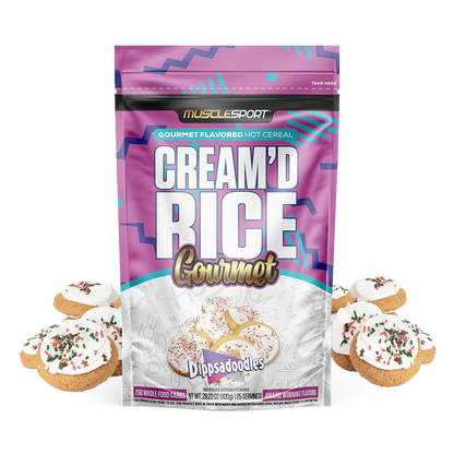 Muscle Sport Cream'd Rice Gourmet - Hot Cereal - 25 Servings