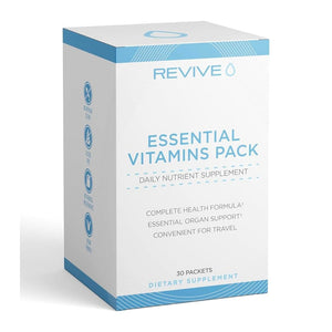 Pack de vitamines essentielles Revive (30 paquets) 