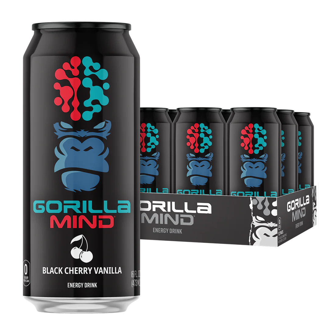 Gorilla Mind Energy Drink 12/Cans