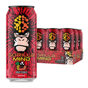 Gorilla Mind Energy Drink 12/Cans