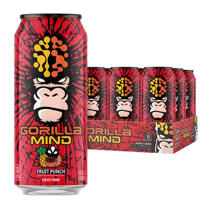 Boisson énergisante Gorilla Mind 12 canettes