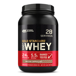 Optimum Nutrition Gold Standard 100 % Protéine de lactosérum (2 lb)