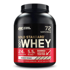 Optimum Nutrition Gold Standard 100% Whey Protein (5lbs) - Best Before 09/2026