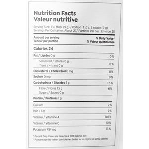 Goji biologique cru et nutritif (25 portions) 