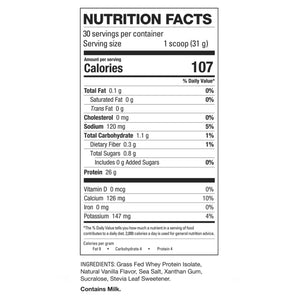 HD Muscle ProHD Grass-Fed Whey Protein Isolate (2lbs)