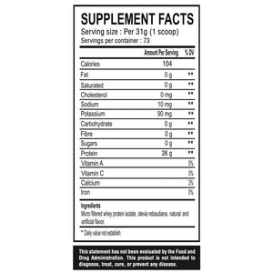 Intel Labs Isolate Whey Protein (5lbs)
