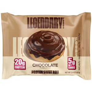 Rouleau sucré protéiné Legendary Foods (1 paquet)