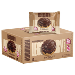 Rouleau sucré protéiné Legendary Foods (8 paquets)