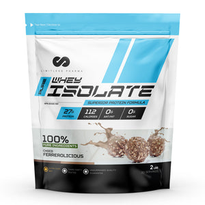 Limitless Pharma Pure Whey Isolate Protein (2lbs)