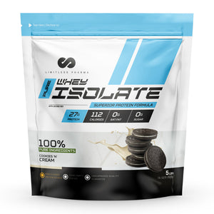Limitless Pharma Pure Whey Isolate Protein (5lbs)