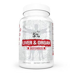 5% Nutrition Défenseur du foie et des organes (270 gélules)