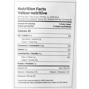 Maca biologique pure et nutritionnelle crue (45 portions) 
