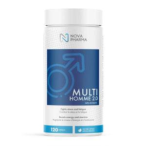 Multivitamines pour hommes Nova Pharma 2.0 (120 gélules) 
