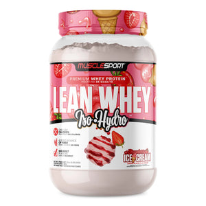 Musclesport Lean Whey Iso Hydro Protein Powder (2lbs)