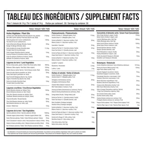 Légumes verts et baies Nova Pharma (30 portions)